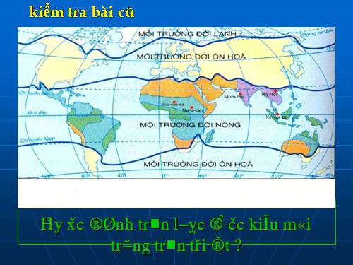 Bài 13. Môi trường đới ôn hòa