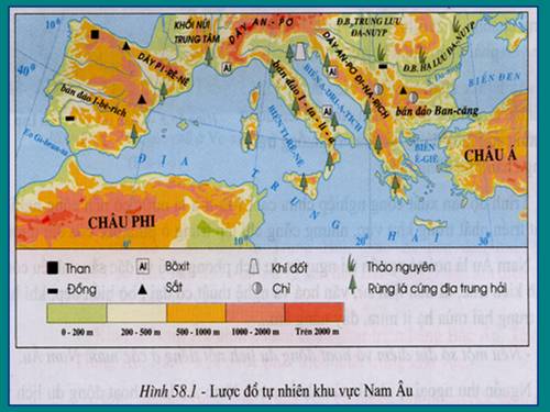 Bài 58. Khu vực Nam Âu