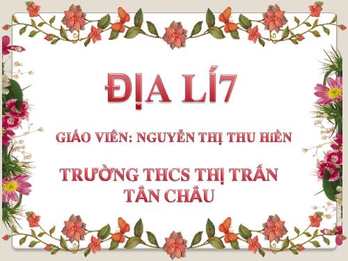 Bài 17. Ô nhiễm môi trường ở đới ôn hòa