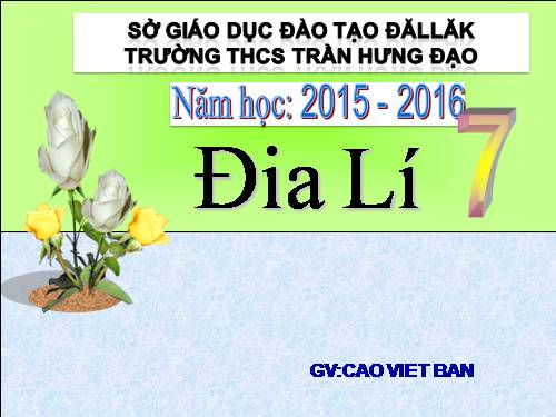 Bài 23. Môi trường vùng núi