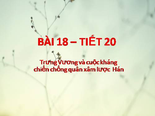 Bài 17. Ô nhiễm môi trường ở đới ôn hòa