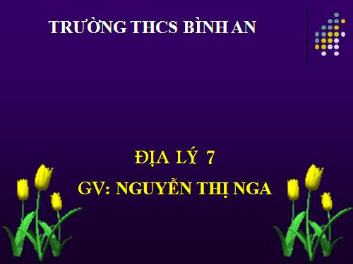 Bài 21. Môi trường đới lạnh