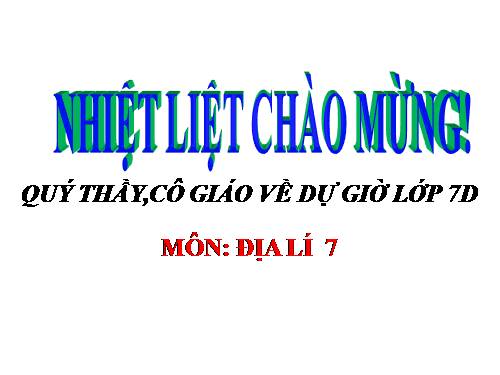 Bài 21. Môi trường đới lạnh