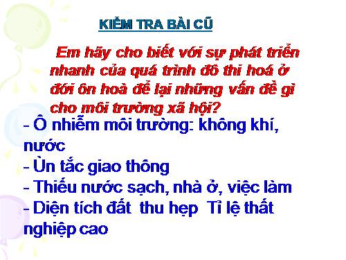 Bài 17. Ô nhiễm môi trường ở đới ôn hòa