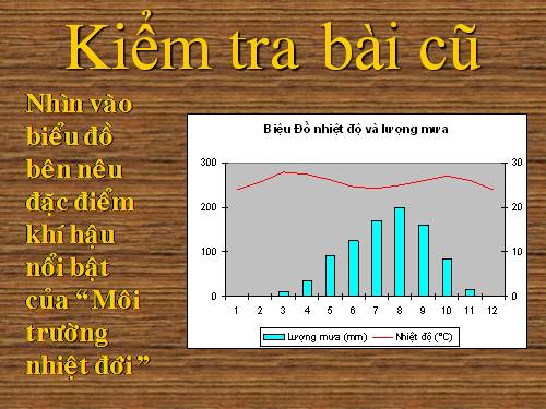 Bài 7. Môi trường nhiệt đới gió mùa