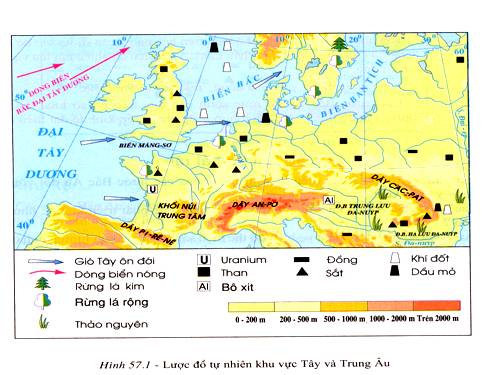 Bài 57. Khu vực Tây và Trung Âu