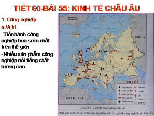 Bài 55. Kinh tế châu Âu