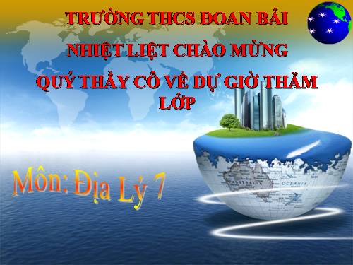 Bài 41. Thiên nhiên Trung và Nam Mĩ