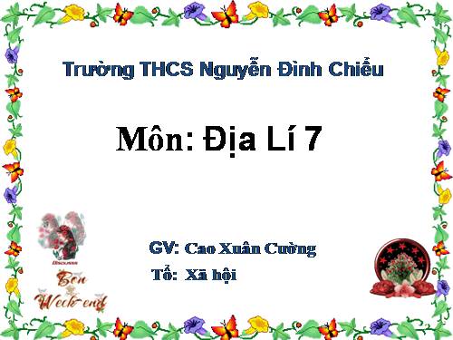 Bài 46. Thực hành: Sự phân hoá của thảm thực vật ở sườn đông và sườn tây của dãy núi An-đet