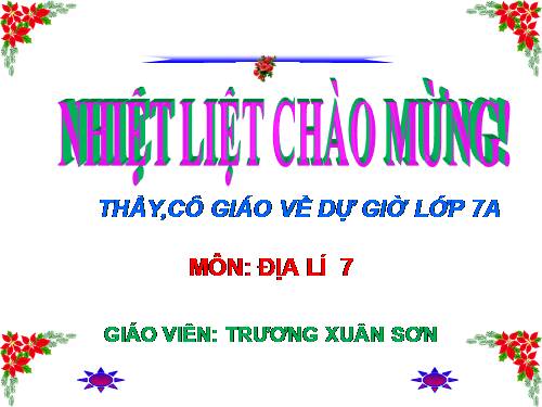 Bài 27. Thiên nhiên châu Phi (tiếp theo)