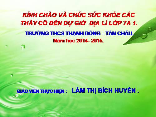 Bài 25. Thế giới rộng lớn và đa dạng