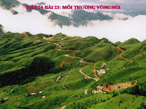 Bài 23. Môi trường vùng núi