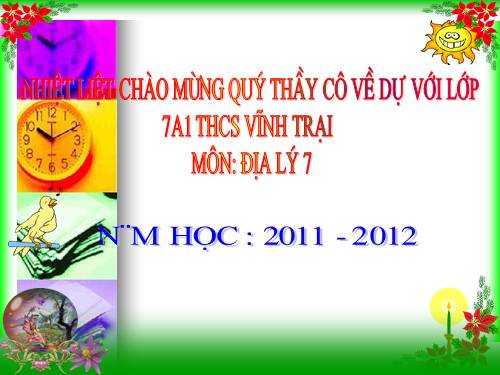 Bài 27. Thiên nhiên châu Phi (tiếp theo)