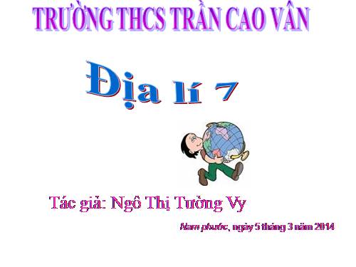 Bài 47. Châu Nam Cực - Châu lục lạnh nhất thế giới