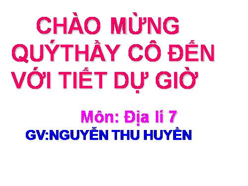 Bài 41. Thiên nhiên Trung và Nam Mĩ