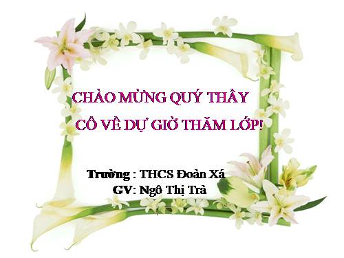 Bài 6. Môi trường nhiệt đới