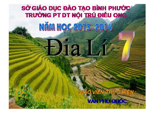 Bài 24. Hoạt động kinh tế của con người ở vùng núi