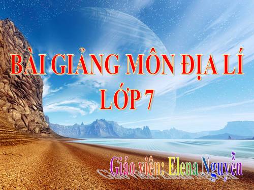 Bài 19. Môi trường hoang mạc