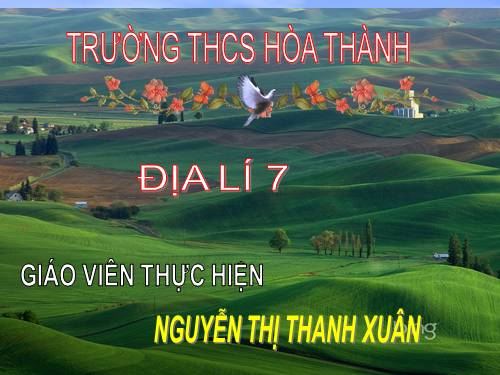 Bài 17. Ô nhiễm môi trường ở đới ôn hòa