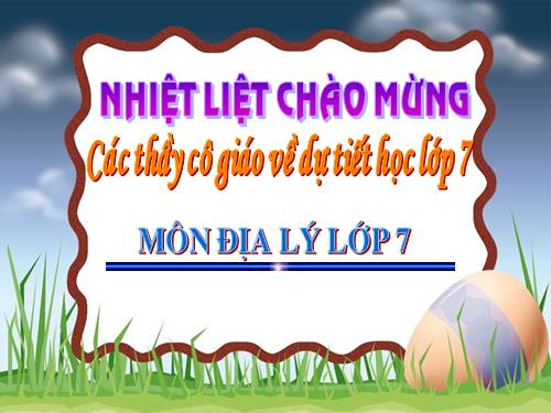 Bài 6. Môi trường nhiệt đới