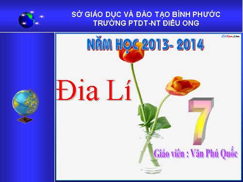 Bài 5. Đới nóng. Môi trường xích đạo ẩm