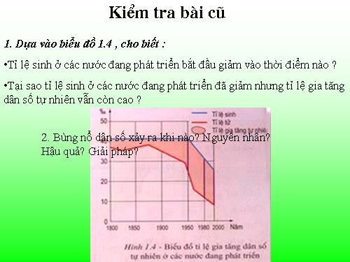 Bài 2. Sự phân bố dân cư. Các chủng tộc trên thế giới