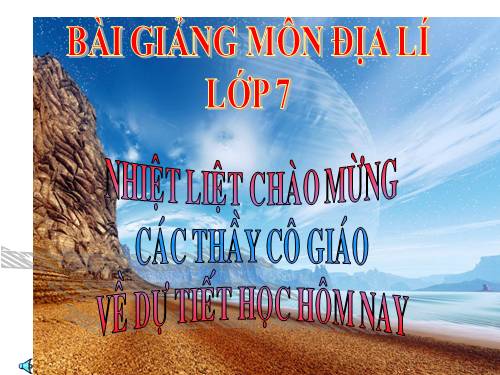 Bài 20. Hoạt động kinh tế của con người ở hoang mạc