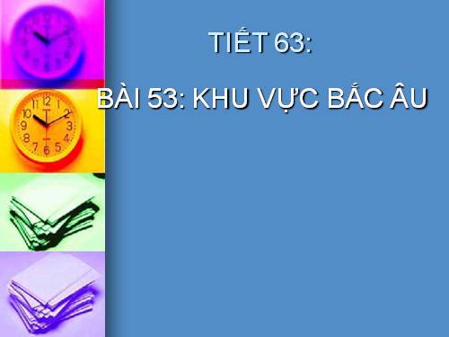 Bài 56. Khu vực Bắc Âu