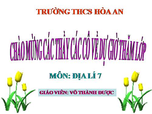 Bài 42. Thiên nhiên Trung và Nam Mĩ (tiếp theo)