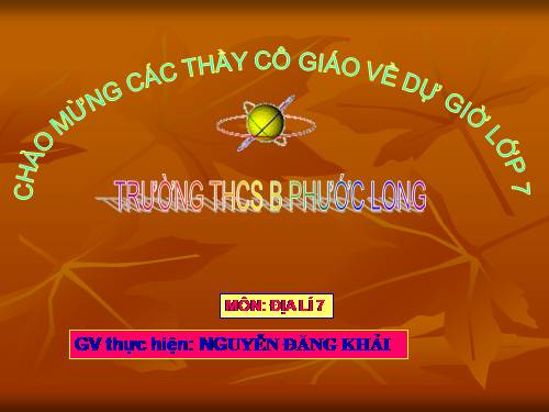 Bài 32. Các khu vực châu Phi