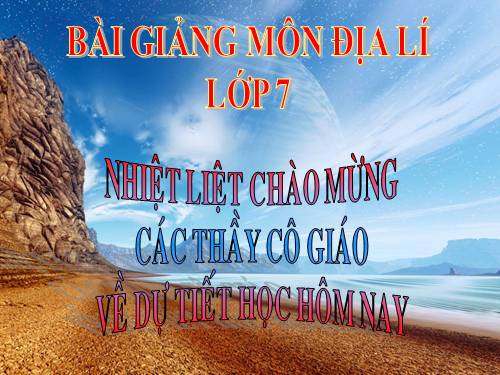 Bài 21. Môi trường đới lạnh