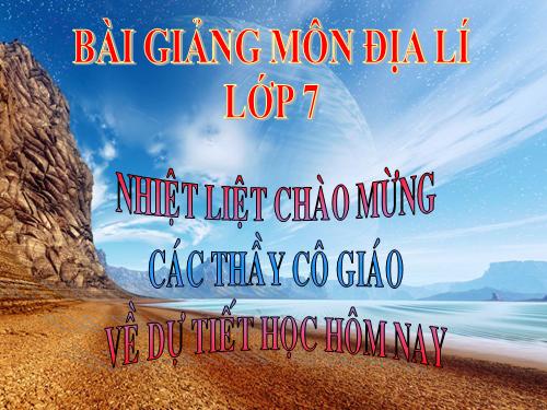 Bài 20. Hoạt động kinh tế của con người ở hoang mạc