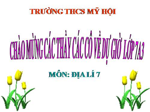 Bài 19. Môi trường hoang mạc