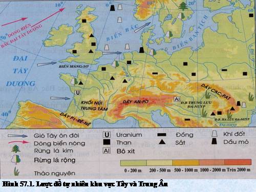 Bài 57. Khu vực Tây và Trung Âu