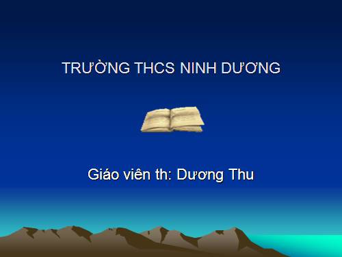 Bài 17. Ô nhiễm môi trường ở đới ôn hòa