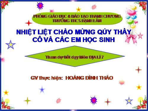 Bài 46. Thực hành: Sự phân hoá của thảm thực vật ở sườn đông và sườn tây của dãy núi An-đet