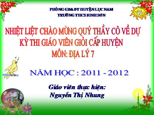 Bài 27. Thiên nhiên châu Phi (tiếp theo)