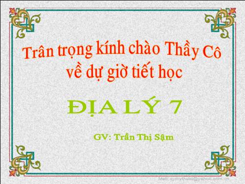 Bài 26. Thiên nhiên châu Phi