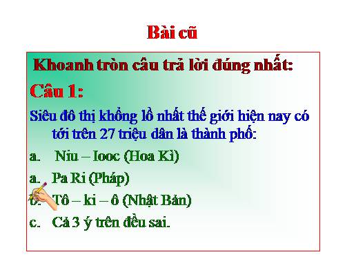 Bài 17. Ô nhiễm môi trường ở đới ôn hòa