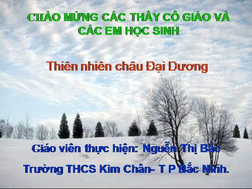 Bài 48. Thiên nhiên châu Đại Dương