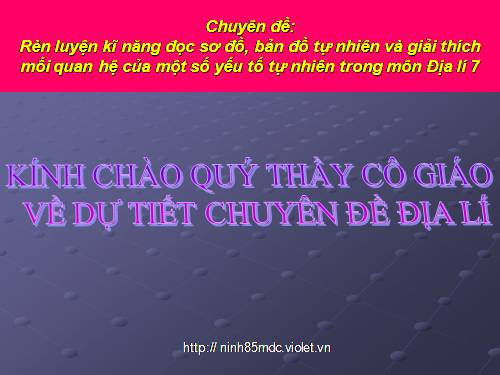 Bài 46. Thực hành: Sự phân hoá của thảm thực vật ở sườn đông và sườn tây của dãy núi An-đet