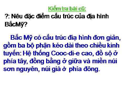 Bài 37. Dân cư Bắc Mĩ