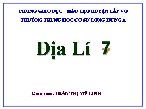 Bài 42. Thiên nhiên Trung và Nam Mĩ (tiếp theo)