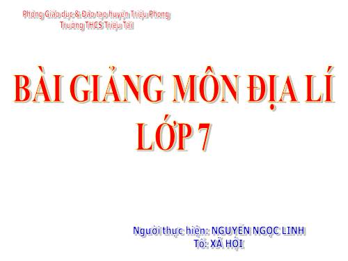 Bài 19. Môi trường hoang mạc