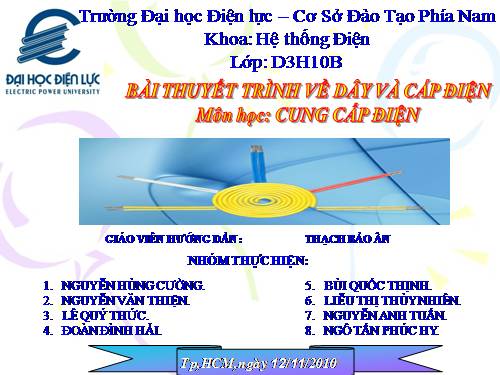 cáp điện lực