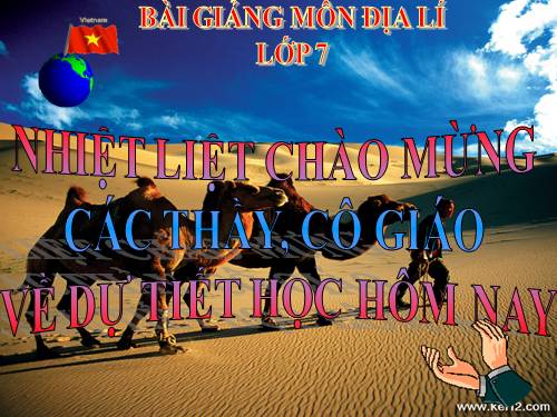 Bài 19. Môi trường hoang mạc