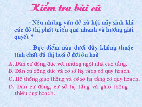 Bài 17. Ô nhiễm môi trường ở đới ôn hòa