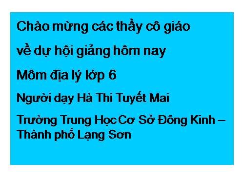 Bài 10. Dân số và sức ép dân số tới tài nguyên, môi trường ở đới nóng