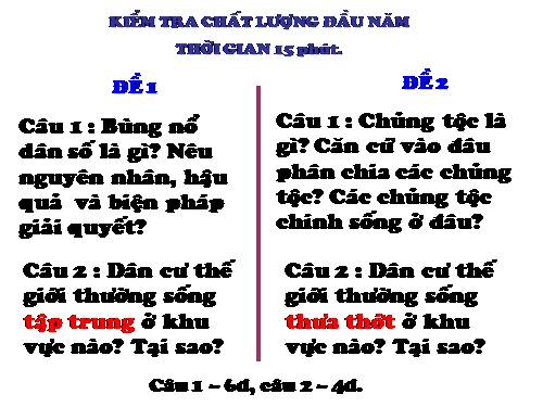 Bài 5. Đới nóng. Môi trường xích đạo ẩm