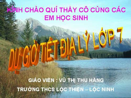 Bài 17. Ô nhiễm môi trường ở đới ôn hòa